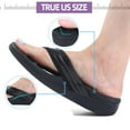 thumbnail image 5 of Orthopedic Walking Sandals with Arch Support, Casual Plantar Fasciitis Flip Flops for Flat Feet, Comfortable Cushioned Foam Slippers for Beach Summer, 5 of 7