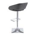 thumbnail image 4 of Sunpan Gustavo 24 - 32.5" Modern Faux Leather Adjustable Stool in Gray, 4 of 4