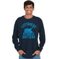 thumbnail image 5 of Leftovers are for Quitters Turkey Day Long Sleeve TShirt Men Women Brisco Brands L, 5 of 6