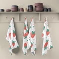thumbnail image 3 of Coolnut Kitchen Dish & Tea Towel Strawberries Reusable Cloths for Cooking and Drying Dishes for Home Kitchen Cleaning, 28x18in-6 PCS, 3 of 5