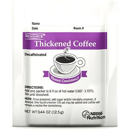 Resource Thickened Coffee, Honey 75 X 12.5g Packets