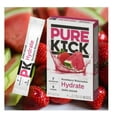 thumbnail image 2 of Pure Kick Strawberry Watermelon Singles To Go Hydration Water Enhancer Drink Mix Zero Sugar Low-Calorie Vitamin-Packed Powder Stick Beverages 2 Boxes, 6 Stick Pack per Box - 12 Total Servings, 2 of 3