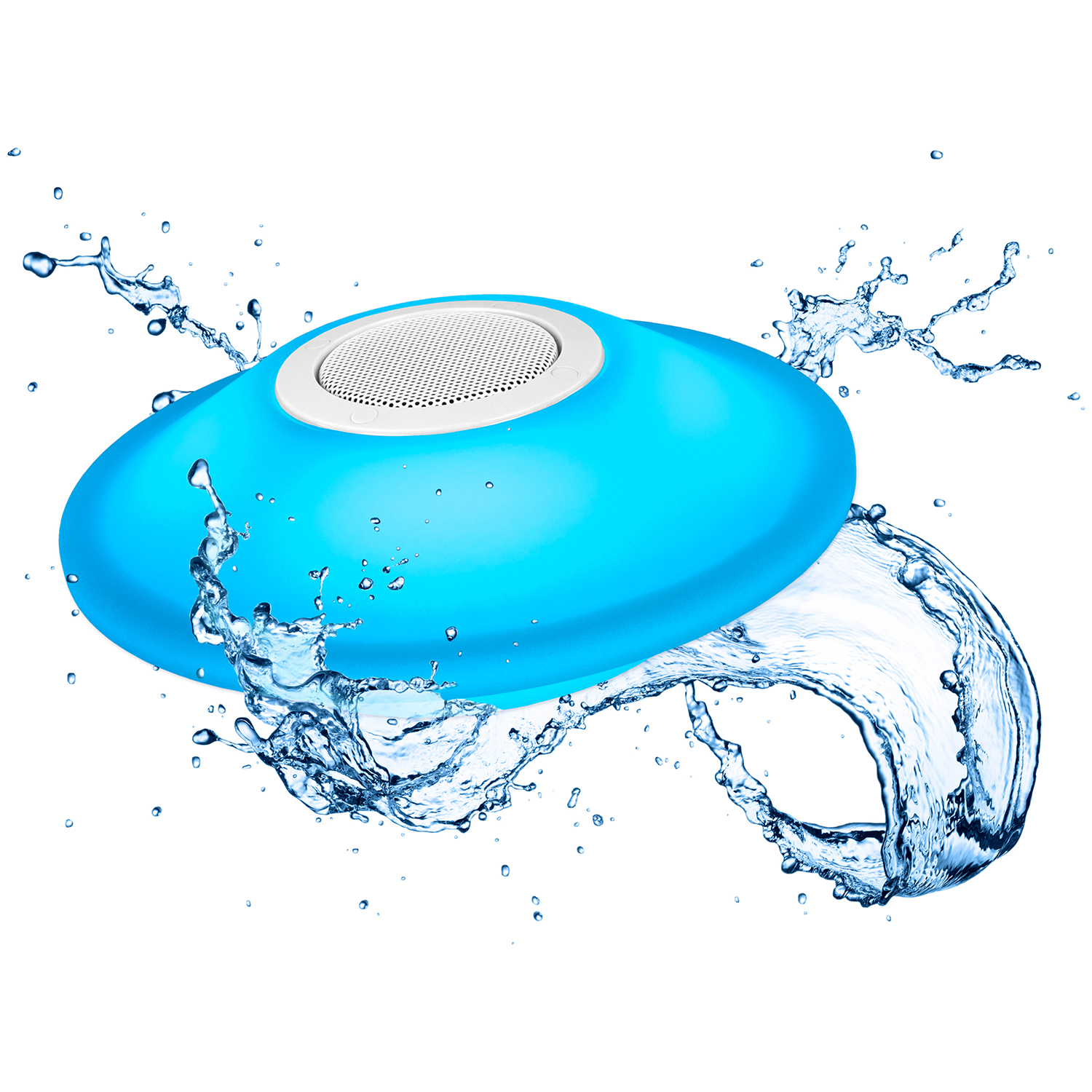 Innovative Technology Glowing Waterproof Rechargeable Bluetooth Pool Speaker - image 2 of 3