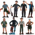 thumbnail image 4 of Amyove Simulation Doll Toy Figures Tabletop Sand Table Scene Various Occupations Character Model Ornaments For Home Decoration, 4 of 8