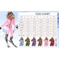 thumbnail image 5 of LANGWYQU Long Sleeved Winter Fashion Hooded Zipper Snowsuit One Piece Jumpsuit, 5 of 5
