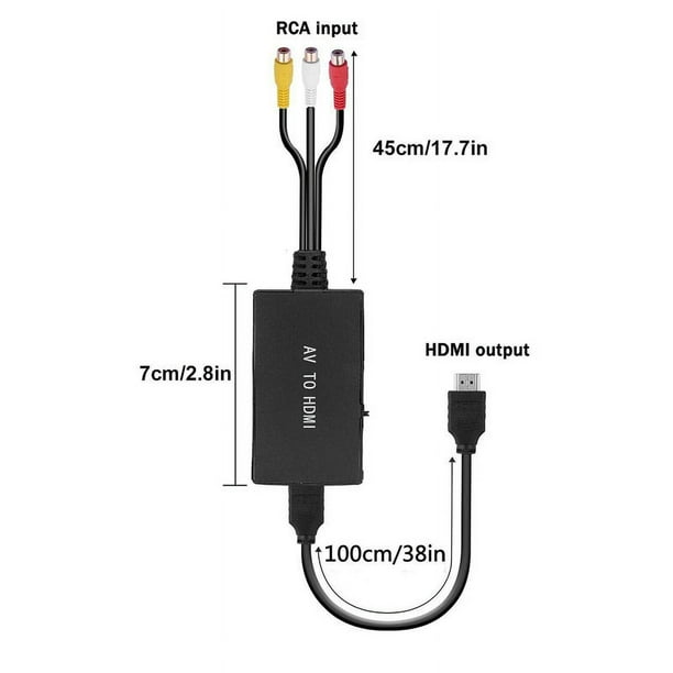 Cable hdmi con salida av hotsell