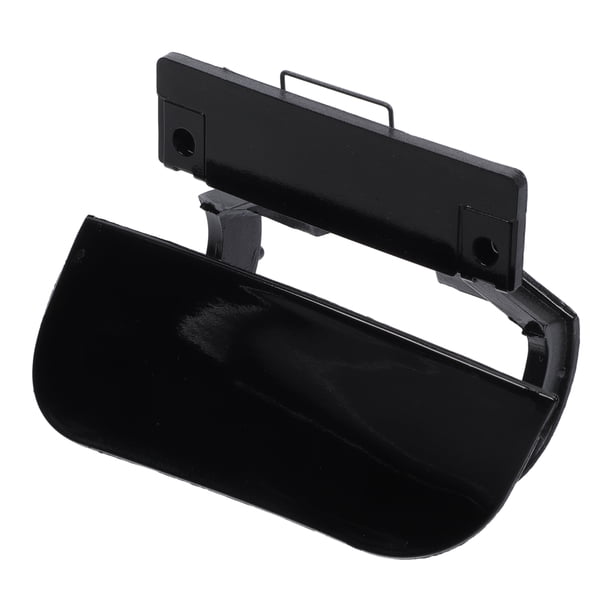 Unique Bargains 1 Pcs Tapa de boquilla del lavaparabrisas del faro del lado izquierdo delantero para Mercedes-Benz S600 1999-2005 Tapa de recorte del parachoques No.2208800305 Negra