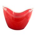 thumbnail image 3 of Cubo de de 8 litros, enfriador de almacenamiento de bebidas para fiesta, Bar, hogar, borde transparente , Rojo BLESIY cubeta de hielo, 3 of 6