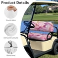 thumbnail image 6 of HUIACONG Star Marble Pattern Golf Cart Seat Covers, All Weather Easy Installation Golf Cart Seat Towel Blanket for 2 Person Golf Carts, 6 of 7