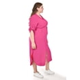 thumbnail image 2 of Vestido largo Roman Fashion /Tallas Extras, 1765 (Fiusha) fucsia 38, 2 of 6