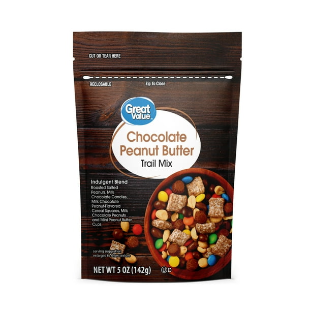 Great Value Chocolate Peanut Butter Trail Mix, 5 oz