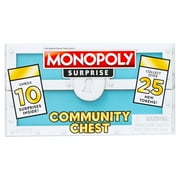 Monopoly Surprise Collectibles - Community Chest With New Tokens To Unbox - 10 Surprises to Reveal!