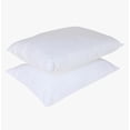 thumbnail image 1 of Almohadas Estándar Lisas Lujo Hoteleras 100% Algodón 2 Pzas Modelo Blanco liso, 1 of 4