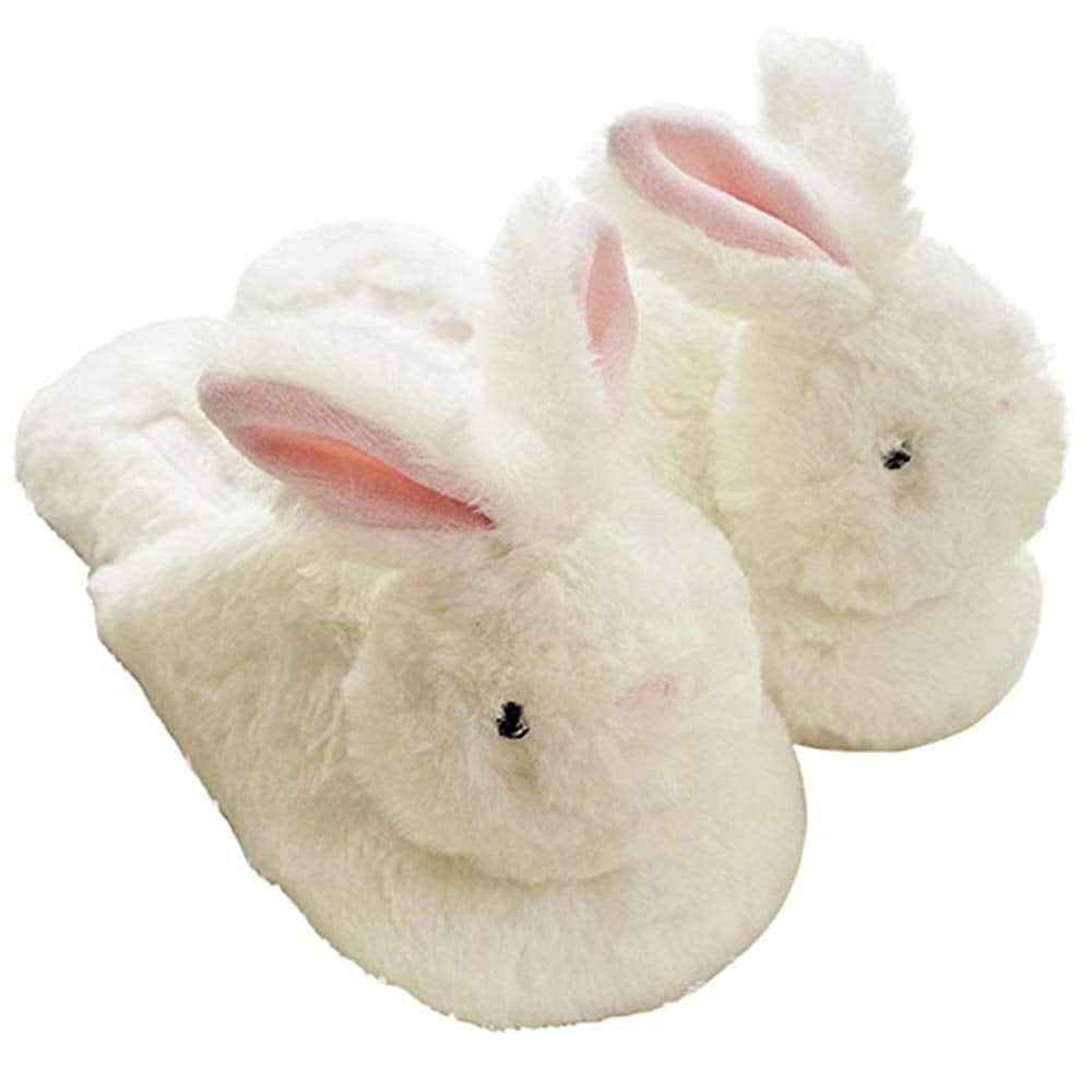 white rabbit slippers