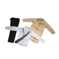 thumbnail image 3 of Figura masculina 1/6 Perfke Ropa traje completo cortavientos caqui, 3 of 9