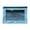 Sky Blue, variant on JLFNYA School Supplies Under $1! 3 Ring Pencil Pouch Clearance! Clear Pencil Pouch with Mesh Zipper,Multi-Color Clear Pencil Case,Cosmetic Bag Cute Pencil Case