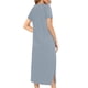 thumbnail image 4 of Batas de invierno para mujer, camisón cálido y camisón de invierno con cremallera y bolsillos, pijama holgado para mujer., 4 of 7