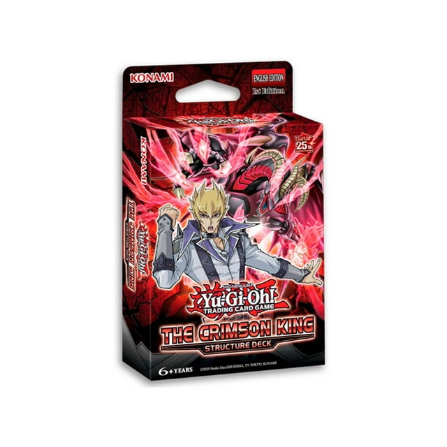 Cartas Yu-Gi-Oh Structure Deck The Crimson King en Inglés