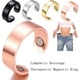 thumbnail image 2 of Un par de anillos magnéticos terapéuticos de drenaje linfático, anillo de terapia de desintoxicación linfática para Control de azúcar en sangre con apertura ajustable, 2 of 4