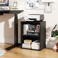 thumbnail image 4 of Costway 2-Cube Bookcase with 5-Position Adjustable Shelf, Anti-Toppling Kits for Study Black, 4 of 10