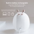 thumbnail image 3 of Inteprter patrón de luz LED de noche, lámpara de Control táctil recargable por USB de silicona, lámparas para dormir para dormitorio, Electrodomésticos Tipo 2 Inteprter HA064147-02, 3 of 6