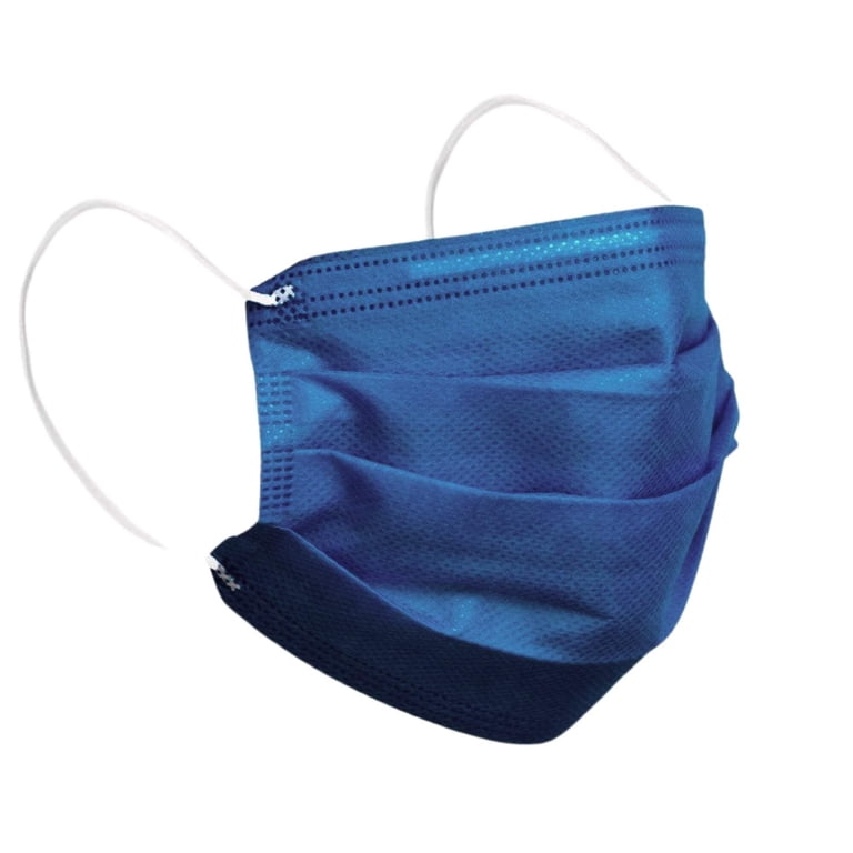 aphrodite PA フェイスマスク 青 Disposable 3-Ply Face Masks with Elastic Earloops: 10CT - Walmart.com