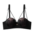 thumbnail image 4 of Brasier Tela de Mantequilla Tela de Mantequilla Sujetador Cómodo sin Costuras para Bralette sin Relleno y sin Aros, Realce Ligero y Suave para Uso Diario Extra Grande, 4 of 4
