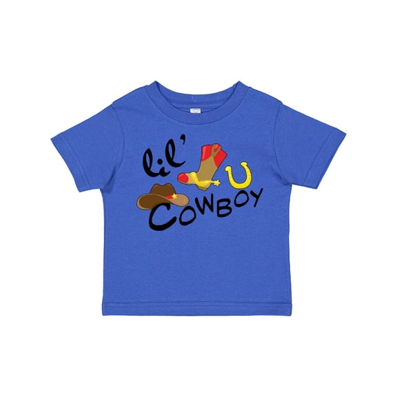 Inktastic Lil' Cowboy Boys Toddler T-Shirt