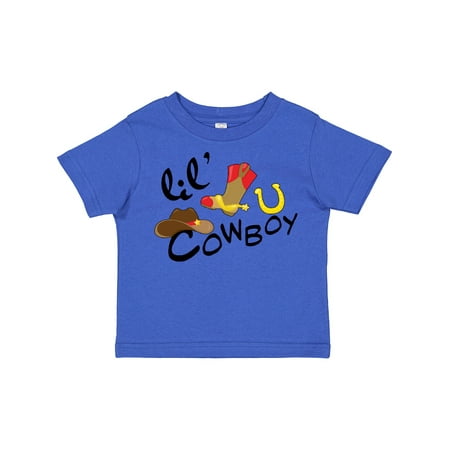 

Inktastic Lil Cowboy Gift Toddler Boy Girl T-Shirt