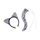 thumbnail image 3 of Conjunto de Orejas Y Cola de , Diadema de Animales, Banda para El Pelo Ligera, Accesorios de Disfraz para Fiesta de Lujo de Carnaval de Hallowe Fernando Cola de disfraz, 3 of 8