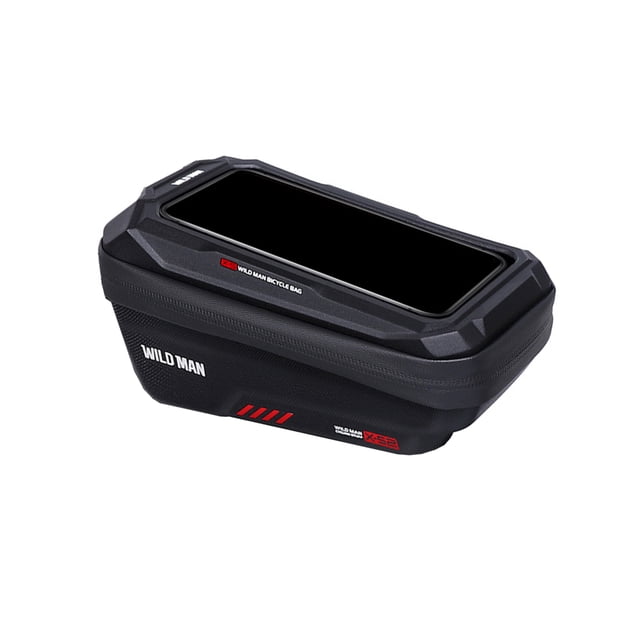Yuarrent Contenedores de bolsas de tubo para bicicleta Ciclismo negro rojo Yuarrent OD026602-02