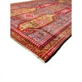 thumbnail image 2 of Pasargad Home Vintage Azerbaijan Red Wool Area Rug  4' 6" X 10' 2", 2 of 2
