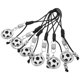 thumbnail image 1 of KAKOWELY 6Ud Llaveros De Fútbol Creativos Con Giratorio Para Deportiva Multicolor, 1 of 8