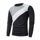 thumbnail image 2 of Gibobby Sudaderas de hombre Sudadera De Felpa Cuello Redondo Manga Larga para Hombre(Gris oscuro,XG), 2 of 3