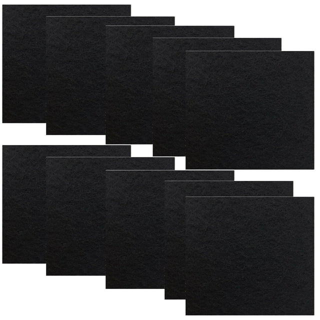 Qzbhct 10 Pack Activated Charcoal Filters for Cat Litter Boxes Pans Filters Replacment