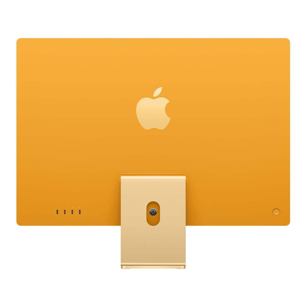 Restored Apple iMac 24-inch (Retina 4.5K 8GPU, Yellow) 3.2Ghz 8-Core M1 (2021) Desktop 8 GB RAM & 256 GB Flash HD-Mac OS (Refurbished)