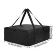 thumbnail image 2 of Slccxzc Pizza Delivery Bag, Pizza Carrier Insulated Bag Food Bag Sturdy With Dual Zippers Reusable Food Warmer Bag For Catering, Commercial, 2 of 7
