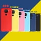 thumbnail image 3 of Redmi Note 9 caso a prueba de golpes parachoques líquido de silicona suave cubierta mate caso Xiaomi Redmi Note9 10X 6.53 pulgadas Funda Shell, 3 of 4