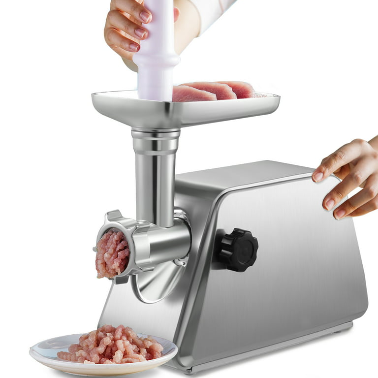 2800W Electric Meat Grinder Household Sausage Stuffer Meat Mixer Mincer for Home CommercialEU Plug 220-240V, Size: Large