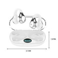 thumbnail image 3 of Back to School Supplies Clearance Bones Conduction Bluetooth Earphones With Non In Ear Clip Style Sports Digital Display And Ultra Long Battery Life Wireless Earphones, 3 of 8