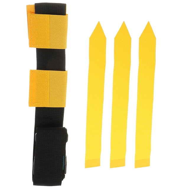 LOLIPPYY Ceinture de Drapeau de Football Réutilisable avec Sangles en Nylon Robustes pour Entraînement de Football en Extérieur