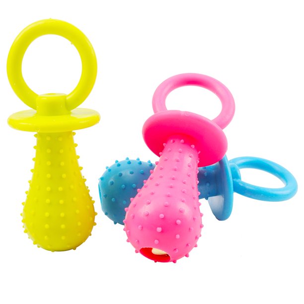 piezas de linda botella de leche de goma chirriante con forma de piruleta para perro, juguete masticable para molares, artículos duraderos para perros, juguetes para masticar