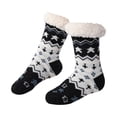thumbnail image 3 of OJJCXA Womens Socks Breathable Casual Gripper Cozy Indoor Holiday Christmas Fuzzy Slipper Socks One Size, 3 of 7