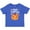 Royal Blue, variant on Inktastic Cute Little Pumpkin with Fall Leaves Boys or Girls Baby T-Shirt