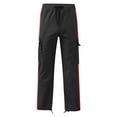 thumbnail image 4 of Men's Fleece Cargo Sweatpants Heavyweight Size Red 2XL, 4 of 4