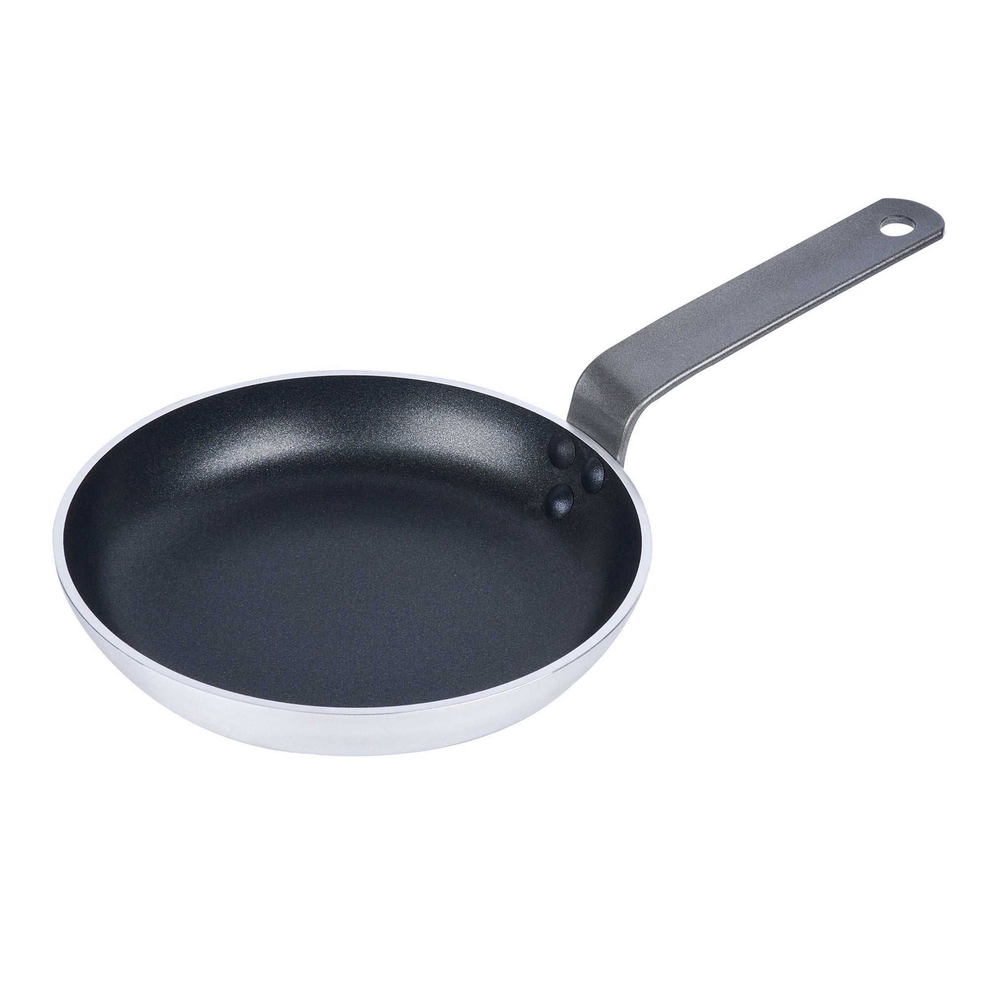 Restaurantware-Met Lux 8 Inch Frying Pan, 1 Induction-Ready Cooking Pan - No-Stick, Compatible With All Cooktops, Aluminum Skillet, Oven-Ready, Ergonomic Handle