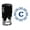 Blue, variant on Printtoo R-40 Alphabet C Monogram Octagon Celtic Swirl Frame Self Inking Rubber Stamp Office Stationary-Black