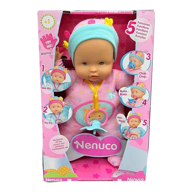 Nenuco Blandito 5 Funciones Color Rosa