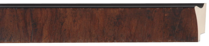 1//2 rabbet depth Contemporary Black Finish Wood Picture Frame Moulding 18ft bundle 1.25 width