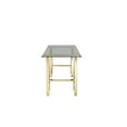 thumbnail image 4 of Brady Desk  Extra Small Gold with Tinted Glass, 4 of 4